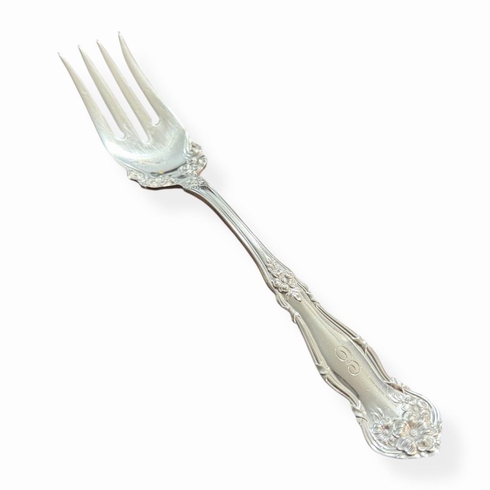 Serving‎ Fork WM Rogers & Son AA 1908 Silverplate 8.5" Antique